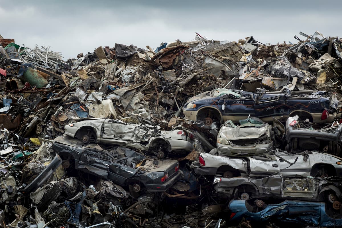 Car scrap yard - What is the scrap value of vehicles?